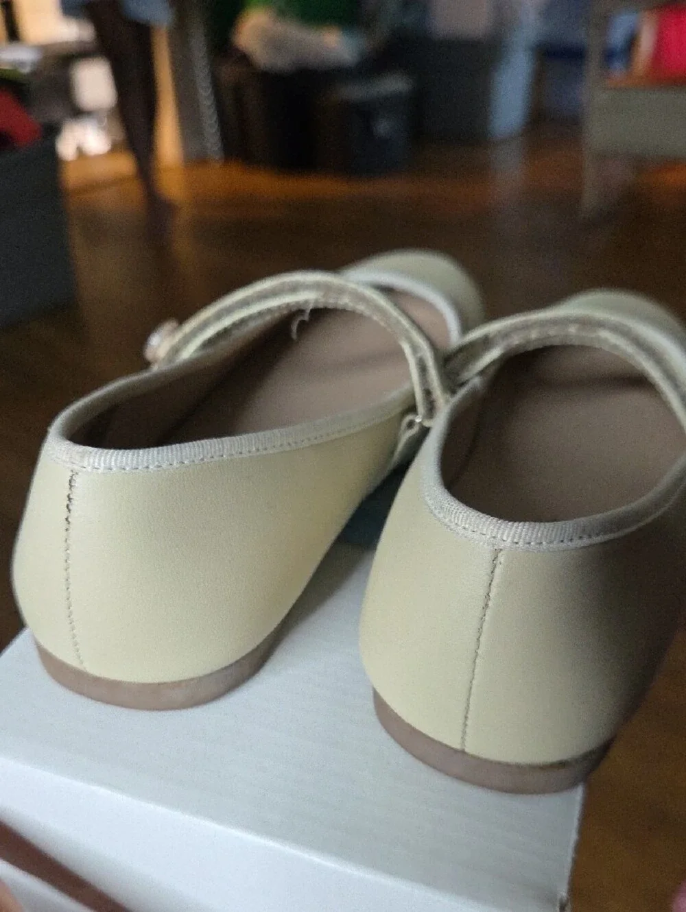 Elephantito | Girls Cream Mary Jane Shoes with Strap